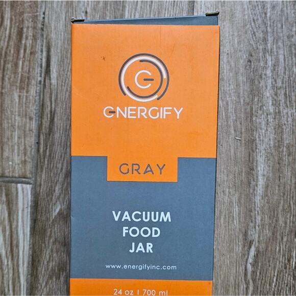 NWT Vacuum Insulated Food Jar. 24oz Thermos Includes Folding Spoon and Cup - Picture 5 of 5